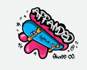 Logo Design Entry 2717715 submitted by andreandro to the contest for AFFENDED SKATE CO. run by Lukes213