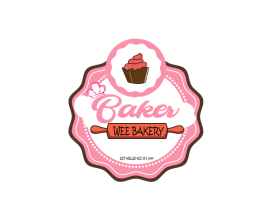 Logo Design Entry 2724807 submitted by Colorsurf to the contest for Baker Wee Bakery run by phoenixartgarage