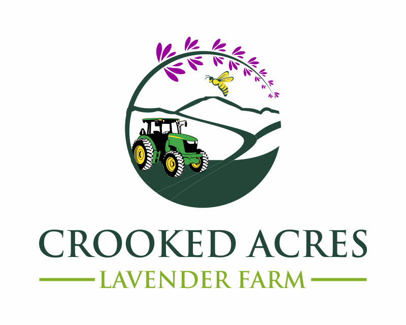Logo Design entry 2718944 submitted by Mr.Rayquaza to the Logo Design for Crooked Acres Lavender Farm run by CrookedAcres