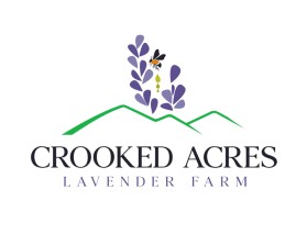 Logo Design Entry 2725450 submitted by moshiur82 to the contest for Crooked Acres Lavender Farm run by CrookedAcres