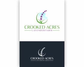 Logo Design Entry 2719785 submitted by asf to the contest for Crooked Acres Lavender Farm run by CrookedAcres