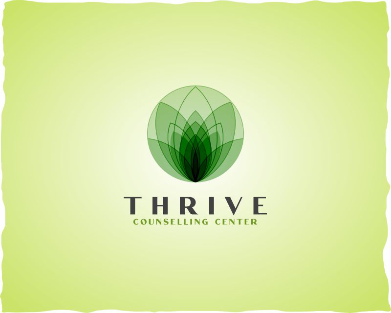 Logo Design entry 2727806 submitted by miledesign to the Logo Design for Thrive Counselling Center run by Exur