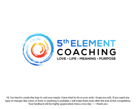 Logo Design Entry 2753319 submitted by ENVIRON to the contest for 5th ELEMENT COACHING run by RedAmazon108