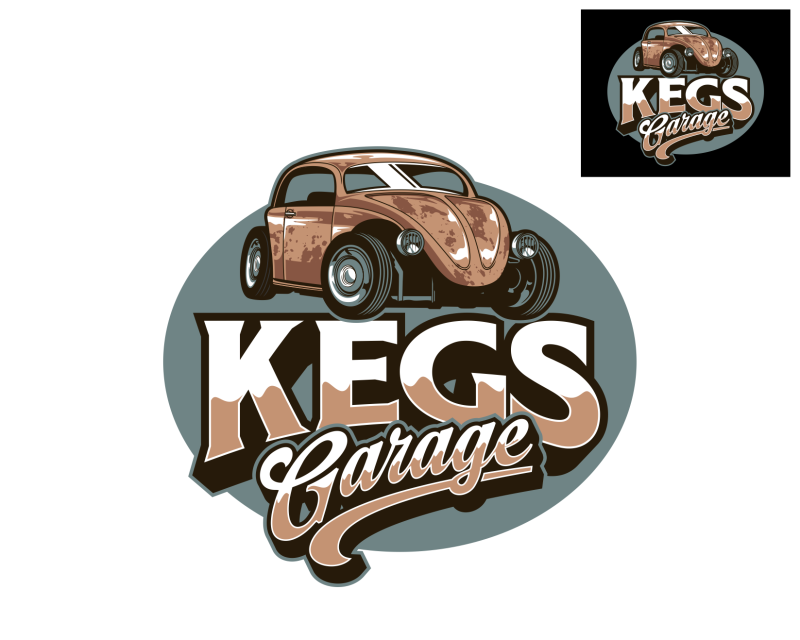 Logo Design entry 2726187 submitted by Digiti Minimi to the Logo Design for Kegs Garage run by Keg