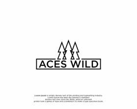 Logo Design entry 2722323 submitted by Mufidadissa to the Logo Design for Aces Wild run by hooton43