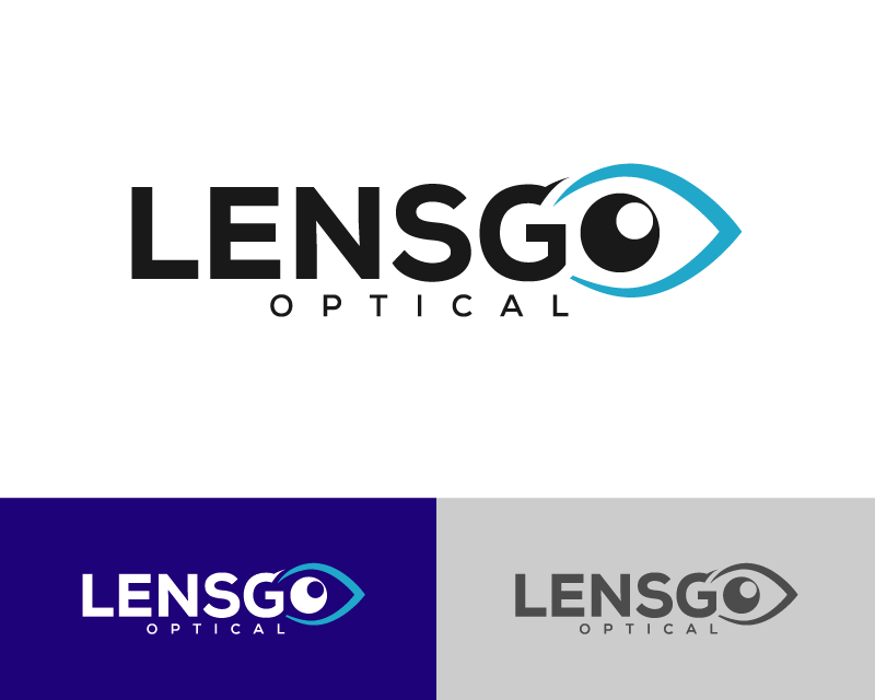 Logo Design entry 2721277 submitted by dsgn to the Logo Design for lensgo optical run by optikos