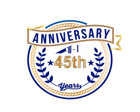 Logo Design Entry 2723410 submitted by Colorsurf to the contest for A-1 45th Anniversary run by JFornaro