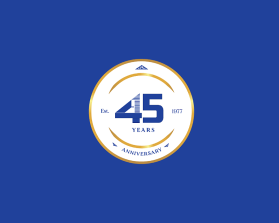 Logo Design entry 2723980 submitted by Oxan to the Logo Design for A-1 45th Anniversary run by JFornaro
