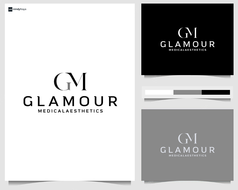 Logo Design entry 2726588 submitted by naya to the Logo Design for G l a m o u r   M e d i c a l   A e s t h e t i c s run by bmd_jobs