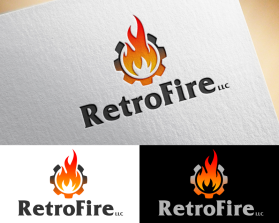 Logo Design entry 2726014 submitted by bluesky68 to the Logo Design for RetroFire run by RetroFire