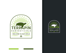 Another design by Daxxt submitted to the Logo Design for Terrapin Harvest Cirle by sdoucette