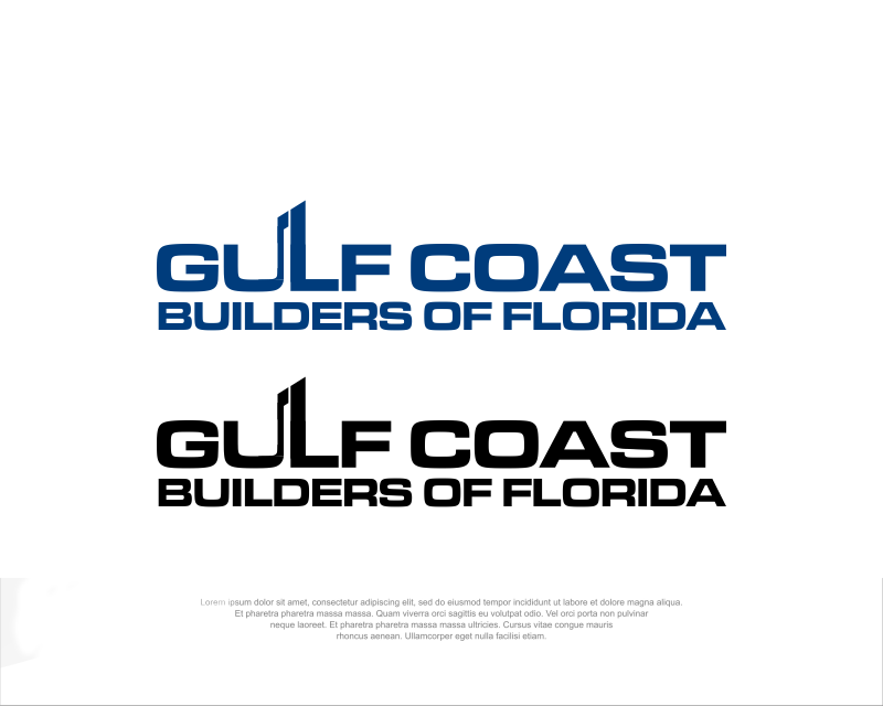 Logo Design entry 2729714 submitted by SATRI to the Logo Design for Gulf Coast Builders Of Florida run by dbanks