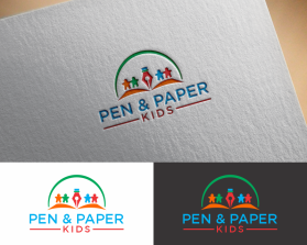 Logo Design entry 2728514 submitted by gembelengan to the Logo Design for Pen & Paper Kids run by Dominicrgarcia