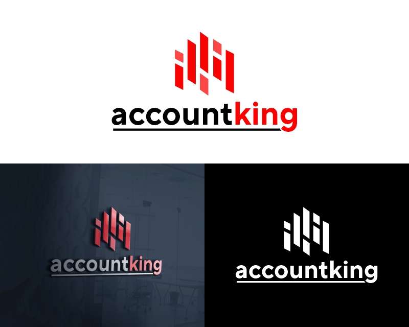 Logo Design entry 2745978 submitted by cleverhusky to the Logo Design for AccountKing run by deenster22