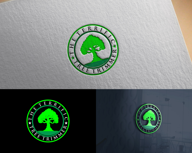 Logo Design entry 2734329 submitted by art dent to the Logo Design for The Terrific Tree Trimmer run by rkcandelaria