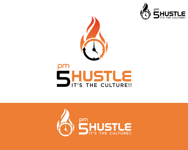 Logo Design entry 2729928 submitted by Jagad Langitan to the Logo Design for 5pm Hustle run by Aeronica5