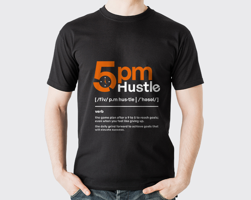 Logo Design entry 2729871 submitted by devintaule to the Logo Design for 5pm Hustle run by Aeronica5