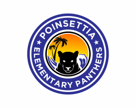 Logo Design entry 2730905 submitted by gembelengan to the Logo Design for Poinsettia Elementary Panthers run by cmugford