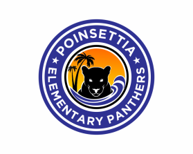 Logo Design entry 2730936 submitted by gembelengan to the Logo Design for Poinsettia Elementary Panthers run by cmugford