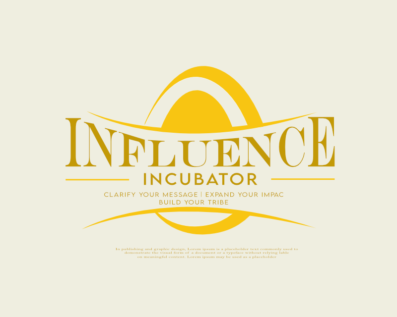 Logo Design entry 2736383 submitted by AbyMuda to the Logo Design for Influence Incubator run by DrGibson