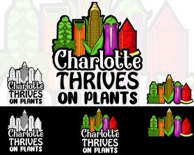 Logo Design Entry 2734575 submitted by CUPU to the contest for Charlotte Thrives On Plants run by libbamoore0