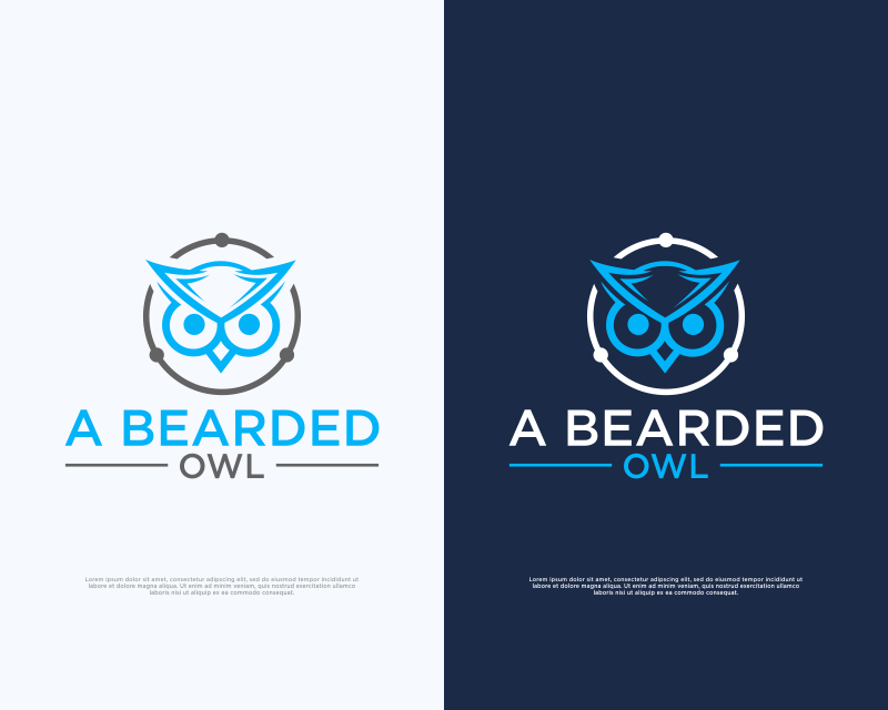 Logo Design entry 2739100 submitted by SabunMantan to the Logo Design for A Bearded Owl run by jhyoung09