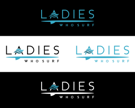 Logo Design Entry 2742502 submitted by Subhashdake4577 to the contest for ladies who surf run by Ltkacz54