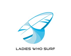 Logo Design Entry 2743791 submitted by jiN77 to the contest for ladies who surf run by Ltkacz54