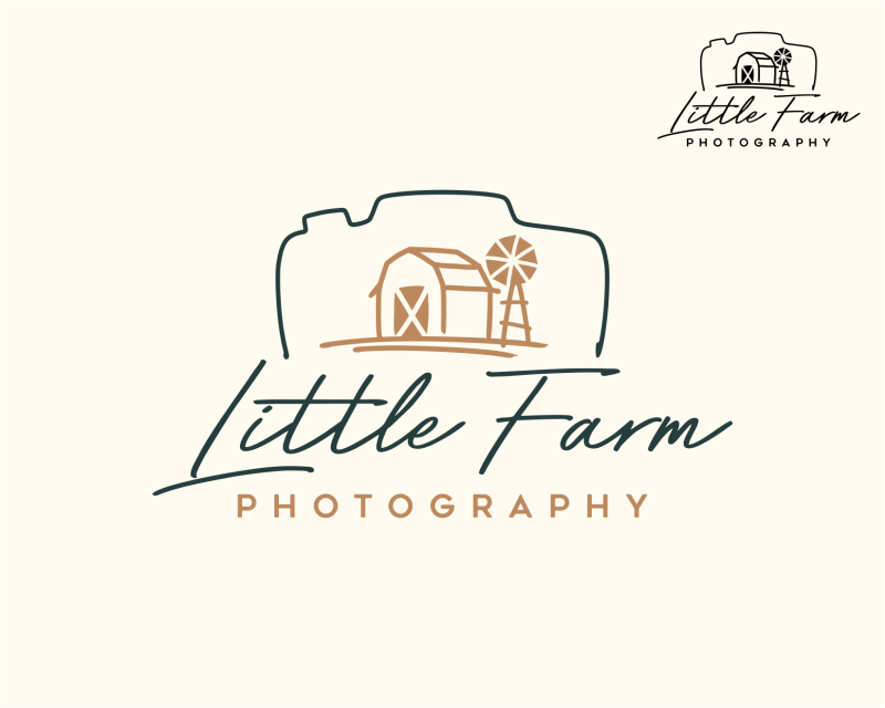Logo Design entry 2736375 submitted by artsword to the Logo Design for Little Farm Photography run by Koriebaumgardner