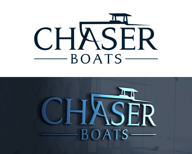 Logo Design entry 2743371 submitted by Armchtrm to the Logo Design for Chaser Boats run by BaillieIndustries