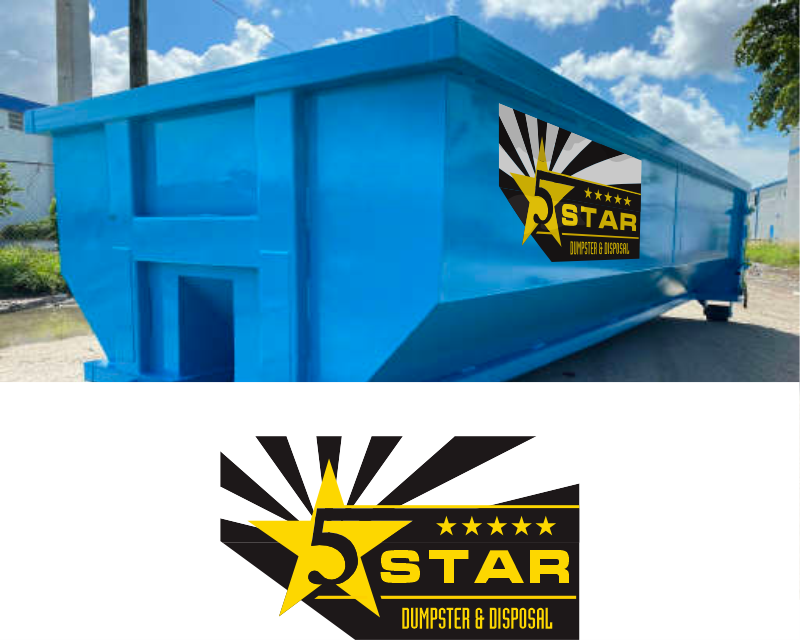 Logo Design entry 2735843 submitted by Jagad Langitan to the Logo Design for 5 Star Dumpster & Disposal run by Blazetheta