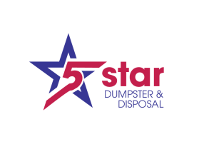 Logo Design Entry 2736556 submitted by papamik to the contest for 5 Star Dumpster & Disposal run by Blazetheta