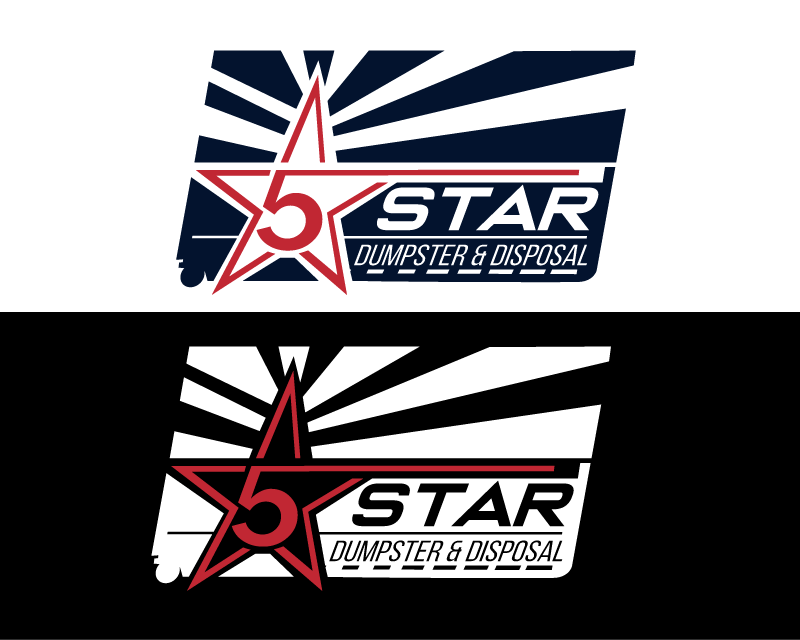 Logo Design entry 2737080 submitted by balsh to the Logo Design for 5 Star Dumpster & Disposal run by Blazetheta