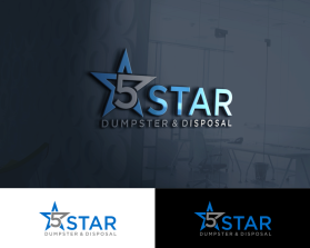 Logo Design entry 2735683 submitted by muhadi to the Logo Design for 5 Star Dumpster & Disposal run by Blazetheta