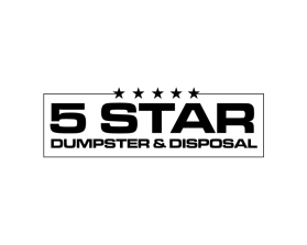Logo Design Entry 2735928 submitted by lilis13 to the contest for 5 Star Dumpster & Disposal run by Blazetheta