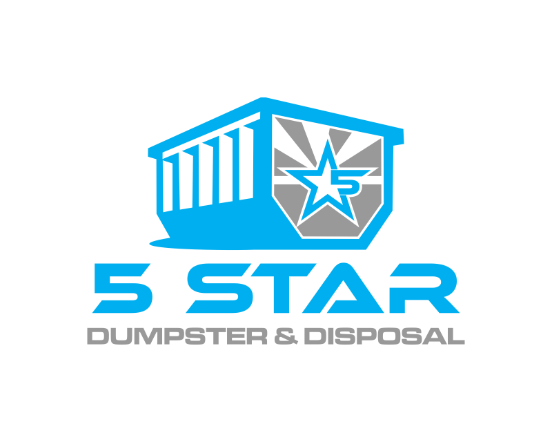 Logo Design entry 2735821 submitted by mannat1922z to the Logo Design for 5 Star Dumpster & Disposal run by Blazetheta