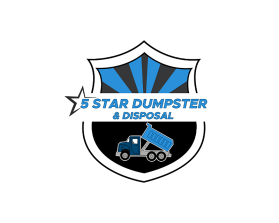 Logo Design Entry 2736125 submitted by SALIENT to the contest for 5 Star Dumpster & Disposal run by Blazetheta
