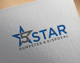 Logo Design entry 2735688 submitted by muhadi to the Logo Design for 5 Star Dumpster & Disposal run by Blazetheta