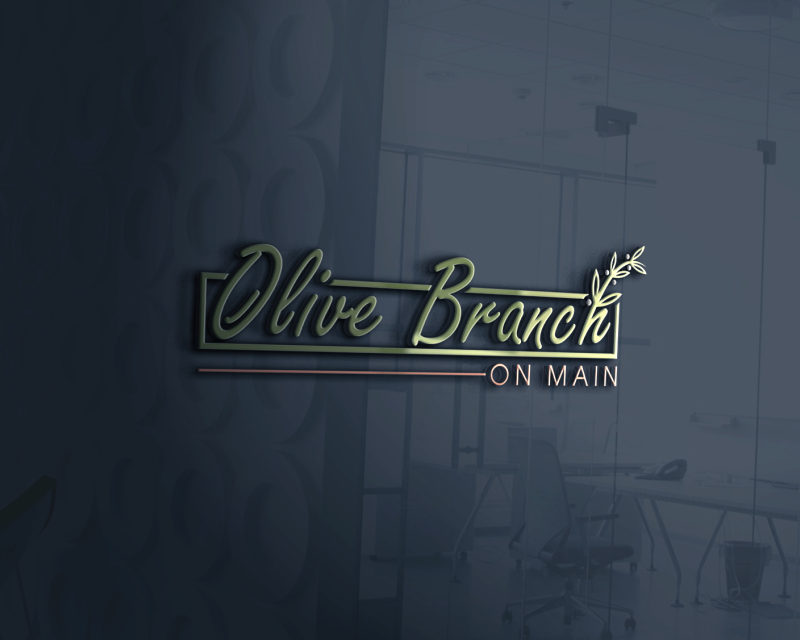 Logo Design entry 2744015 submitted by kintong to the Logo Design for Olive Branch on Main run by Speedy
