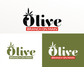 Logo Design Entry 2736716 submitted by Rapdad to the contest for Olive Branch on Main run by Speedy