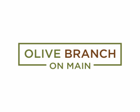 Logo Design entry 2736065 submitted by Armchtrm to the Logo Design for Olive Branch on Main run by Speedy