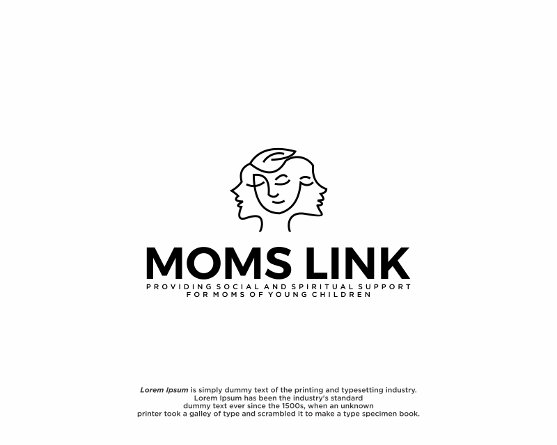 Logo Design entry 2737653 submitted by juang_astrajingga to the Logo Design for Moms Link run by cshann1919