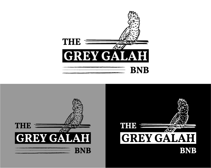 Logo Design entry 2737749 submitted by YukiKuning to the Logo Design for The Grey Galah run by bekkyh
