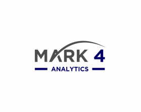 Logo Design entry 2739004 submitted by Faddesign_id to the Logo Design for Mark 4 Analytics or Mark IV Analytics (both are used) run by HarmonMaddox
