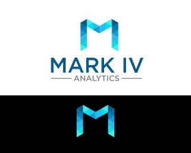 Logo Design entry 2739778 submitted by Faddesign_id to the Logo Design for Mark 4 Analytics or Mark IV Analytics (both are used) run by HarmonMaddox