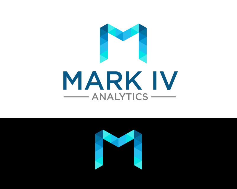 Logo Design entry 2739778 submitted by Mza to the Logo Design for Mark 4 Analytics or Mark IV Analytics (both are used) run by HarmonMaddox