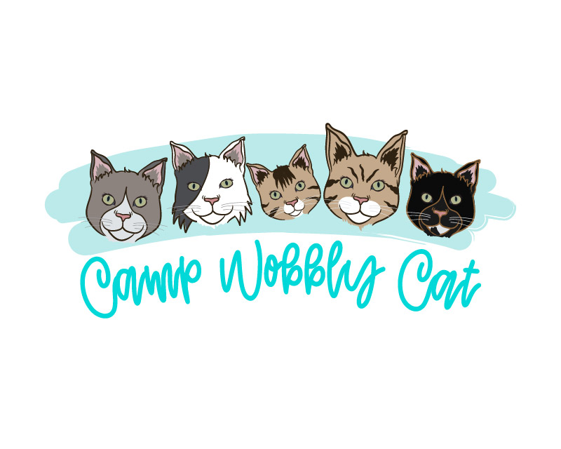 Logo Design entry 2742084 submitted by D'creator to the Logo Design for Camp Wobbly Cat run by KrisKreativ