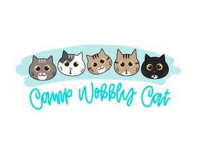 Logo Design entry 2742084 submitted by D'creator to the Logo Design for Camp Wobbly Cat run by KrisKreativ