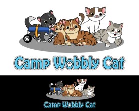 Logo Design entry 2742753 submitted by Dand to the Logo Design for Camp Wobbly Cat run by KrisKreativ