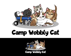 Logo Design entry 2742501 submitted by CUPU to the Logo Design for Camp Wobbly Cat run by KrisKreativ
